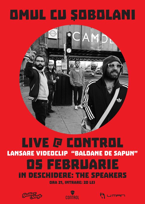 OCS lanseaza videoclipul „Baloane de sapun” in Club Control, pe 5 februarie 2015